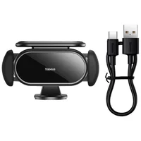 Автоутримувач Baseus Steel Cannon pro Solar Electric Car Mount (SUGP010001) Black