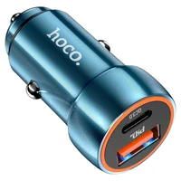 АЗУ Hoco Z46A Blue whale PD 20W + QC3.0 Sapphire blue