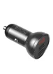 АЗУ Baseus Digital Display Dual USB 4.8A Car Charger 24W tarnish