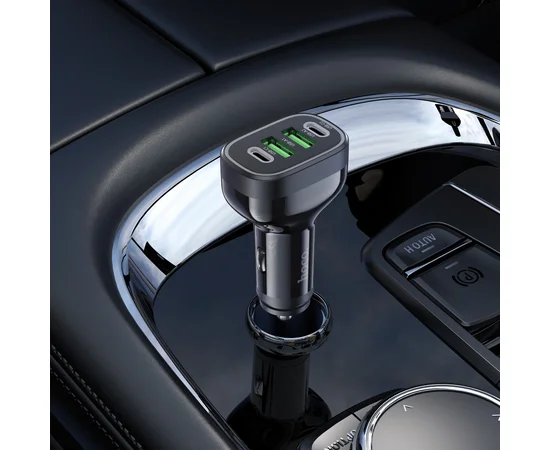 АЗУ Hoco NZ11 Guide PD72W (2Type-C/2USB) Black