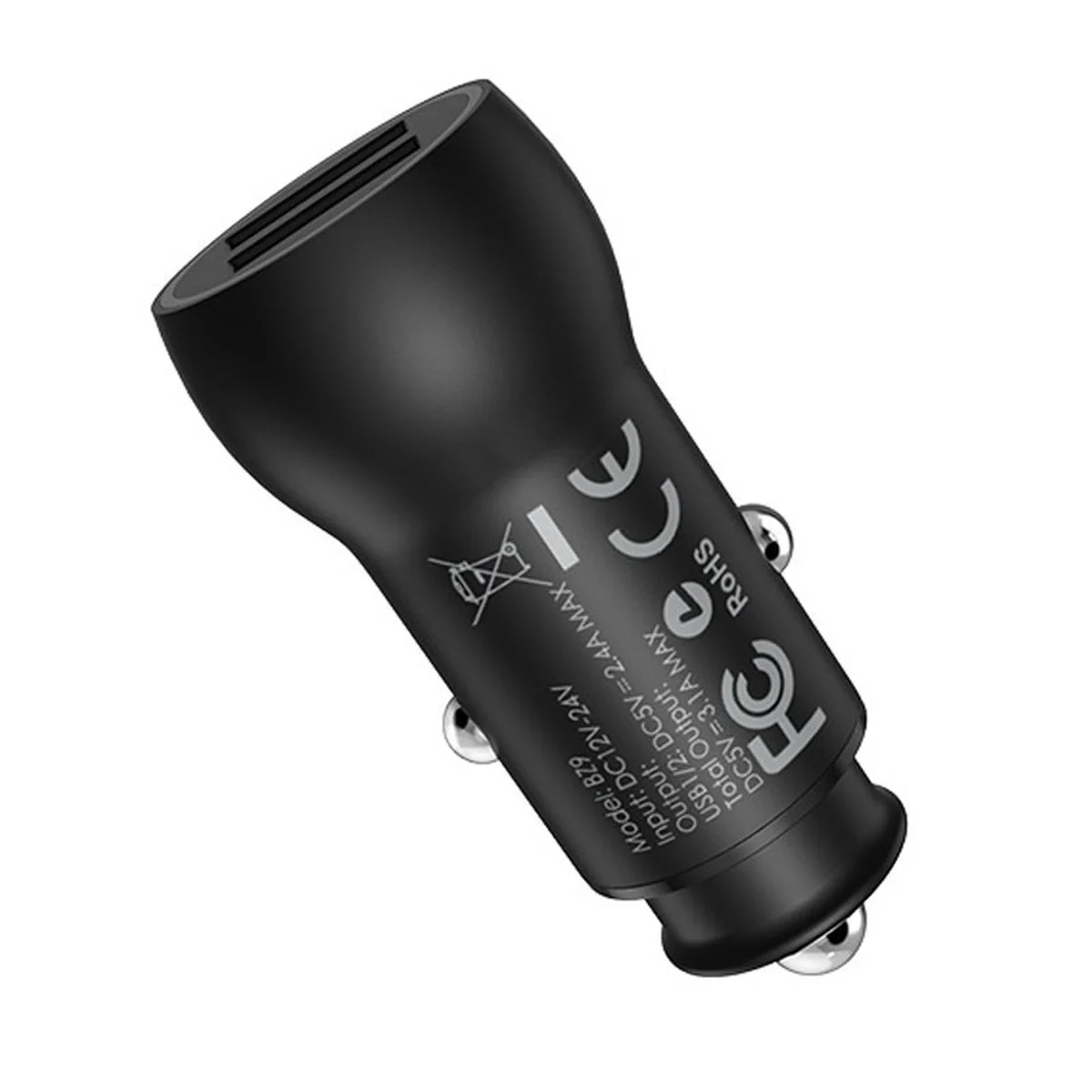 АЗУ Borofone BZ9 (2USB/3.1A) Чорний