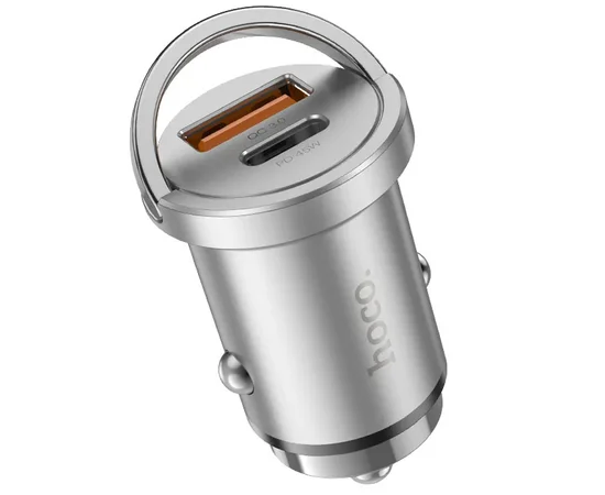 АЗУ Hoco NZ10 Handy PD45W+QC3.0 Silver