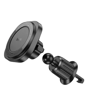 Автотримач Hoco H28 Rainbow ring magnetic (air outlet) Black
