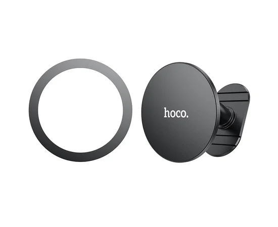 Автодержатель Hoco H13 Fine jade ring (center console) Black