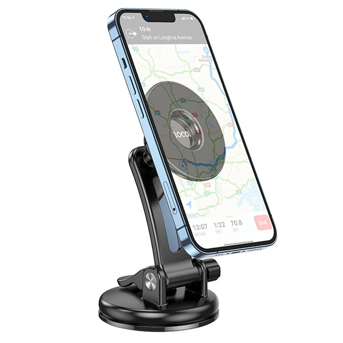 Автодержатель Hoco CA113 магнитный Black