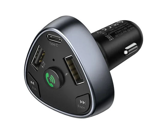 АЗУ FM модулятор HOCO E51 Черный