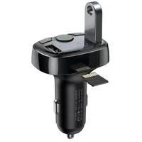 АЗУ FM модулятор Baseus Standart Edition 2.4A 2USB (CCTM-01) Черный