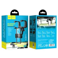 Автодержатель Hoco CA70 на зеркало заднего вида Черный