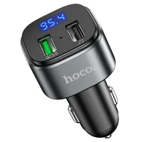 АЗУ FM модулятор HOCO E67 QC3.0 Черный