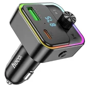 АЗУ FM модулятор Hoco E81 Fantasy PD30W+QC3.0 Black
