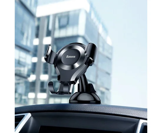 Автодержатель Baseus Osculum Type Черный