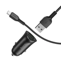 АЗУ Hoco Z39 QC3.0 (2USB) + MicroUSB Черный