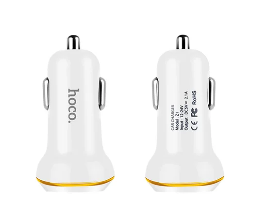 АЗУ Hoco Z1 (2USB 2.1A) Белый