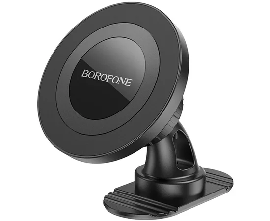 Автодержатель Borofone BH91 Ring magnetic (center console) Black