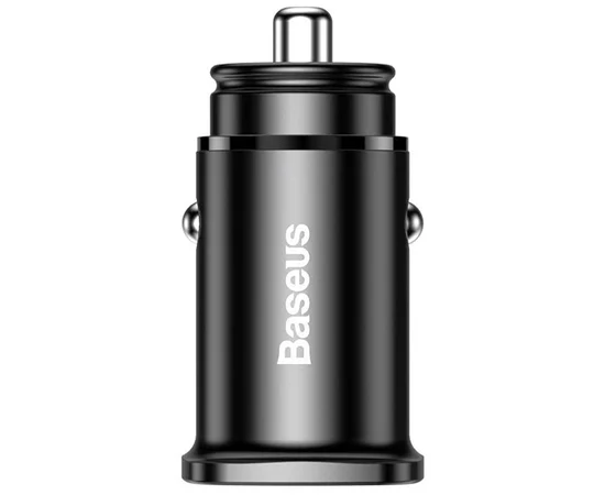 АЗУ Baseus Square Metal PD 3.0 QC 4.0+ 30W USB + Type-C Черный