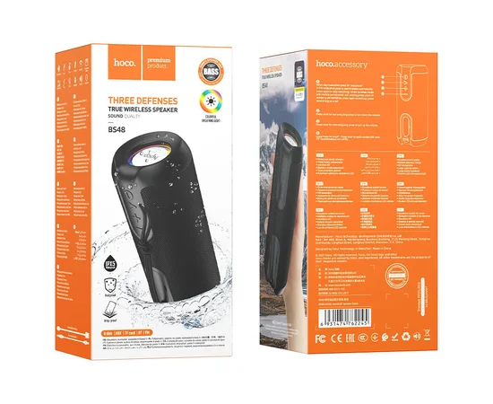 Bluetooth Колонка Hoco BS48 Artistic sports Черный