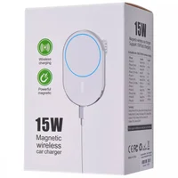 Автодержатель с БЗУ MagSafe 15W Овальный