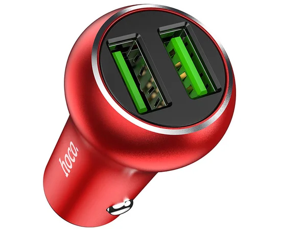 АЗУ Hoco Z37 QC3.0 (2USB) Красный