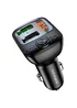 АЗУ FM модулятор Borofone BC41 Eminency QC3.0 Черный