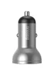 АЗУ Baseus Digital Display Dual USB 4.8A Car Charger 24W Серый