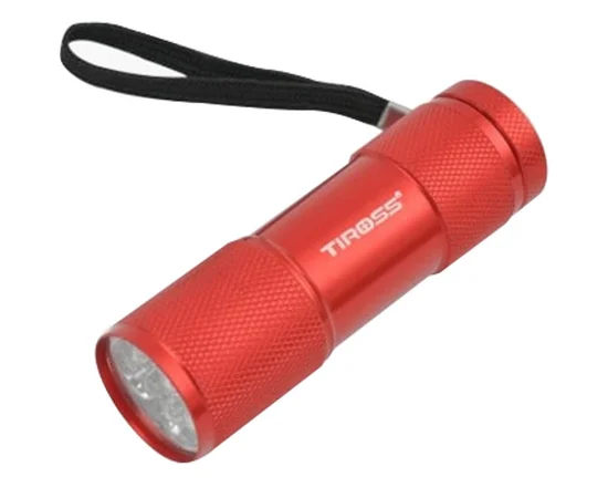 Фонарь TIROSS TS-733 (3xAAA) Красный