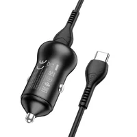 АЗУ Hoco NZ5 Smooth road PD30W + QC3.0 + Type-C to Type-C Чорний