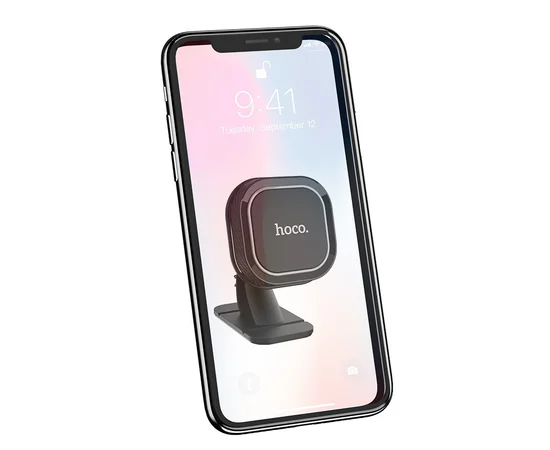 Автодержатель Hoco CA53 магнитный Черно - серый