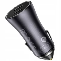 АЗУ Baseus Golden Contactor Pro Dual Type-C+Type-C 40W (CGJP00001) Темно-серый