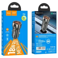 АЗУ Hoco Z46 Blue whale QC3.0 Metal gray