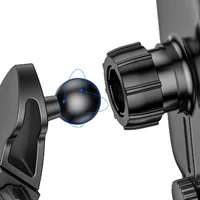 Автодержатель с БЗУ Baseus Light Electric 15W (WXHW03) Черный