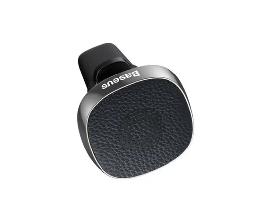 Автодержатель магнитный Baseus Air Vent (Leather) Черный