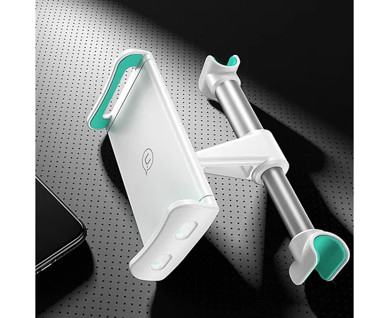 Автодержатель USAMS US-ZJ031 для смартфона и планшета 4-9,7" на подголовник Белый