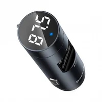 АЗУ Baseus Energy Column Bluetooth FM Launcher PPS 2USB Серый