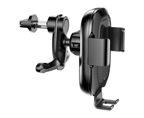 Автодержатель Baseus Smart Vehicle (WXZN-01) c беспроводной зарядкой Черный