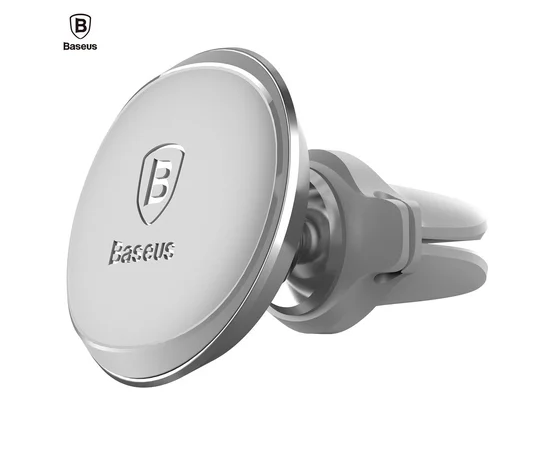 Автодержатель магнитный Baseus SUGX Air Vent with Cable clip Серый