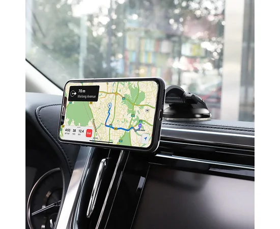 Автодержатель Hoco CA45A магнитный Черный