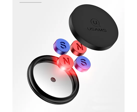 Автодержатель USAMS US-ZJ050 Dashboard Magnetic Car holder Lead-Tu series Черный