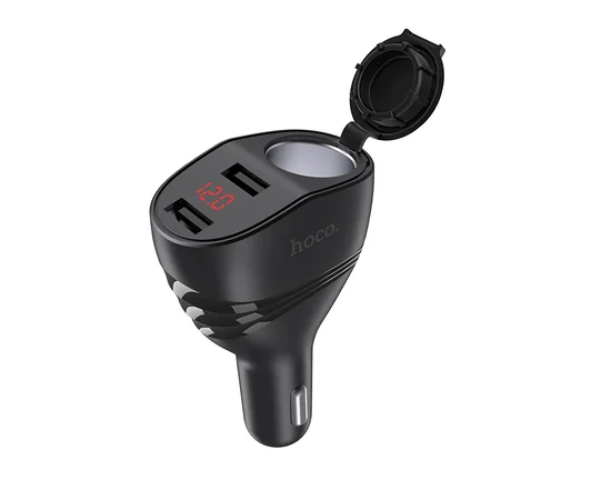 АЗУ Hoco Z34 (1 разъем/2USB/3.1A) Черный