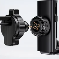 Автодержатель USAMS US-ZJ060 Metal Retractable Gravity Серый