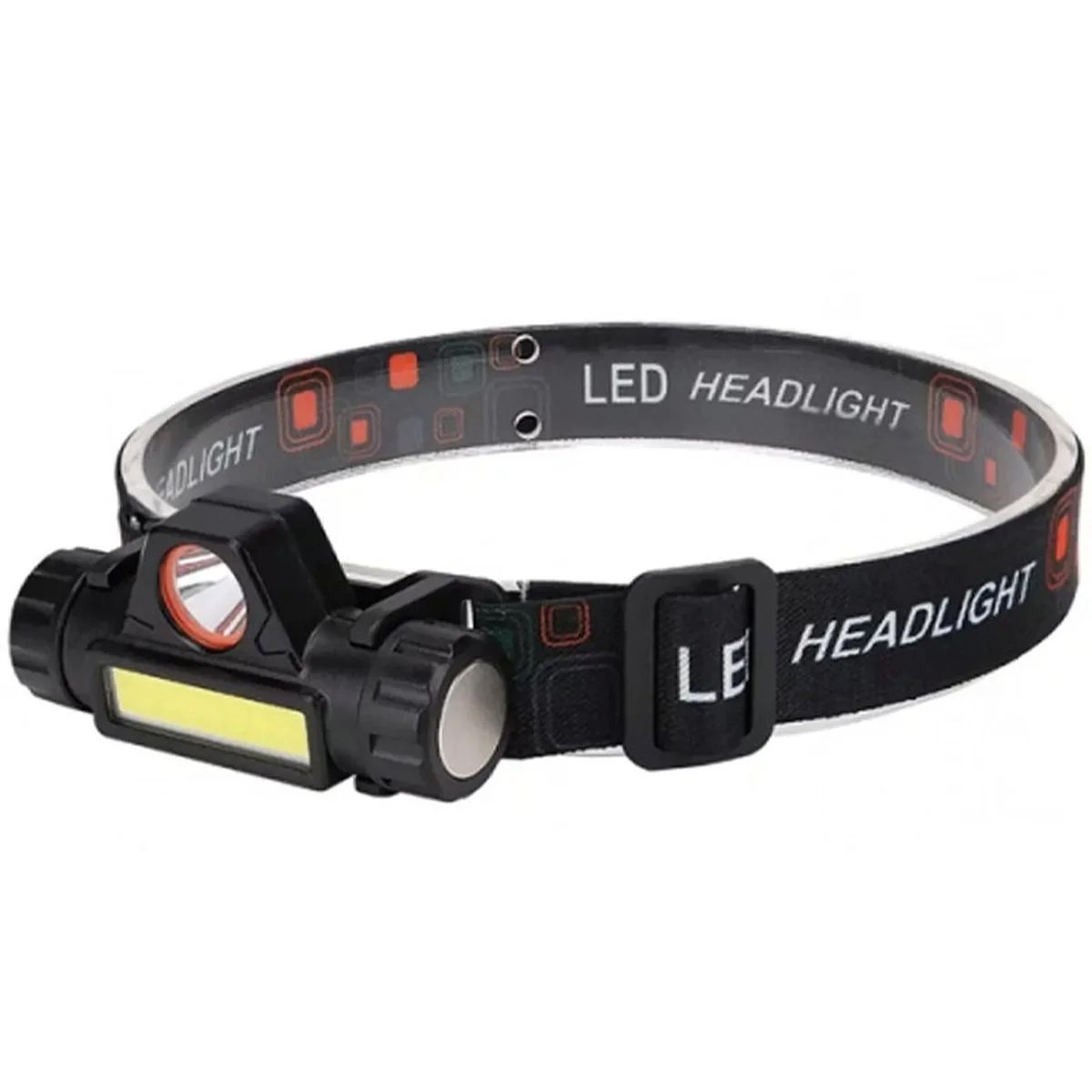 Налобний ліхтар LED Headlight 1807 Black