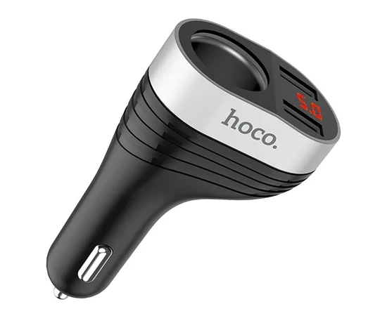 АЗУ Hoco Z29 (1 разъем/2USB/3.1A) Черный