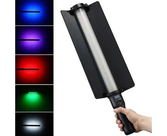Cветодиодная LED лампа RGB stick light SL-60 with remote control Black