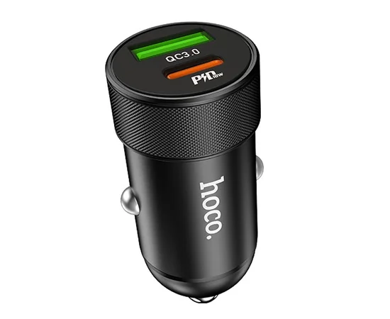 АЗУ Hoco Z32B PD+QC3.0 (1USB/27W/4.5A) Черный