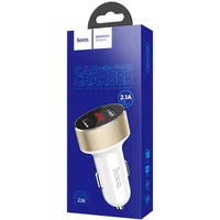 АЗУ Hoco Z26 High Praise 2.1A 2USB Белый