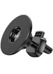 Автодержатель Hoco CA112 Excelle air outlet ring magnetic Black