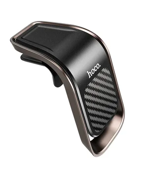 Автодержатель Hoco CA74 магнітний Чорно - сталевий