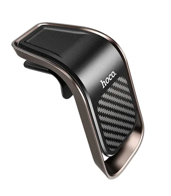 Автодержатель Hoco CA74 магнітний Чорно - сталевий