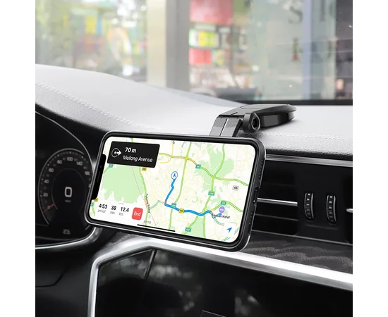 Автодержатель Hoco CA61 магнитный Черный