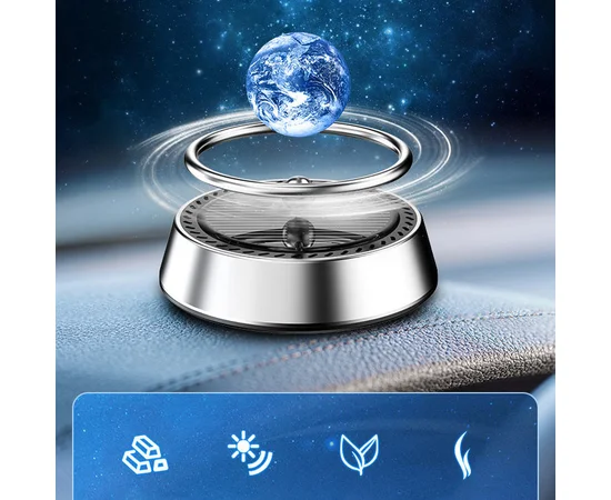 Ароматизатор/освежитель воздуха в машину Planet Earth Silver