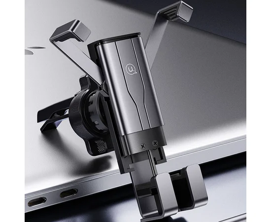 Автодержатель USAMS US-ZJ060 Metal Retractable Gravity Серый